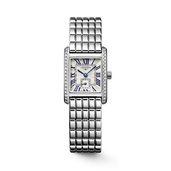 Mini DolceVita Quartz 21 X 29 mm Stainless Steel and Diamond