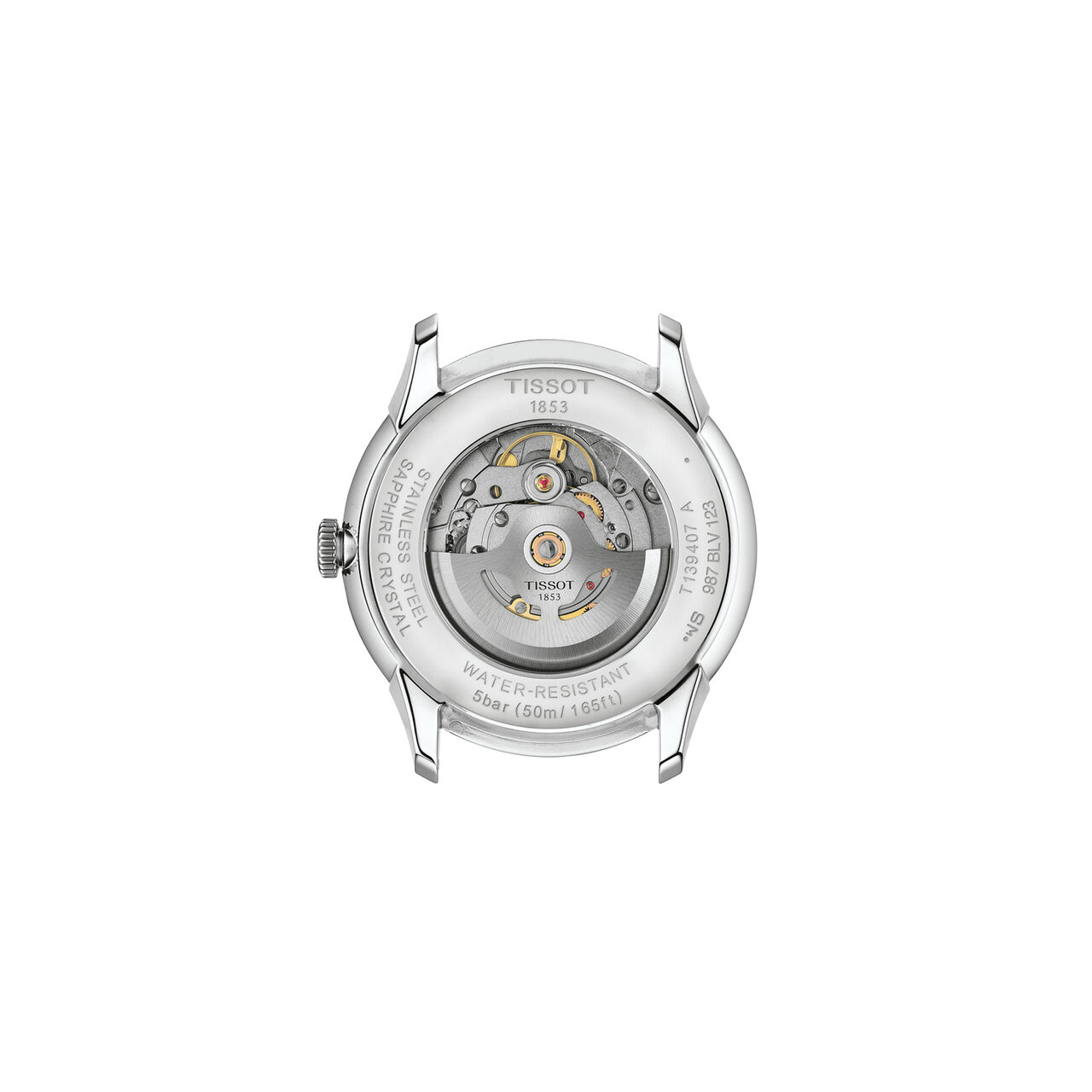 Tissot Chemin des Tourelles 42 mm automatique en acier inoxydable image number 3