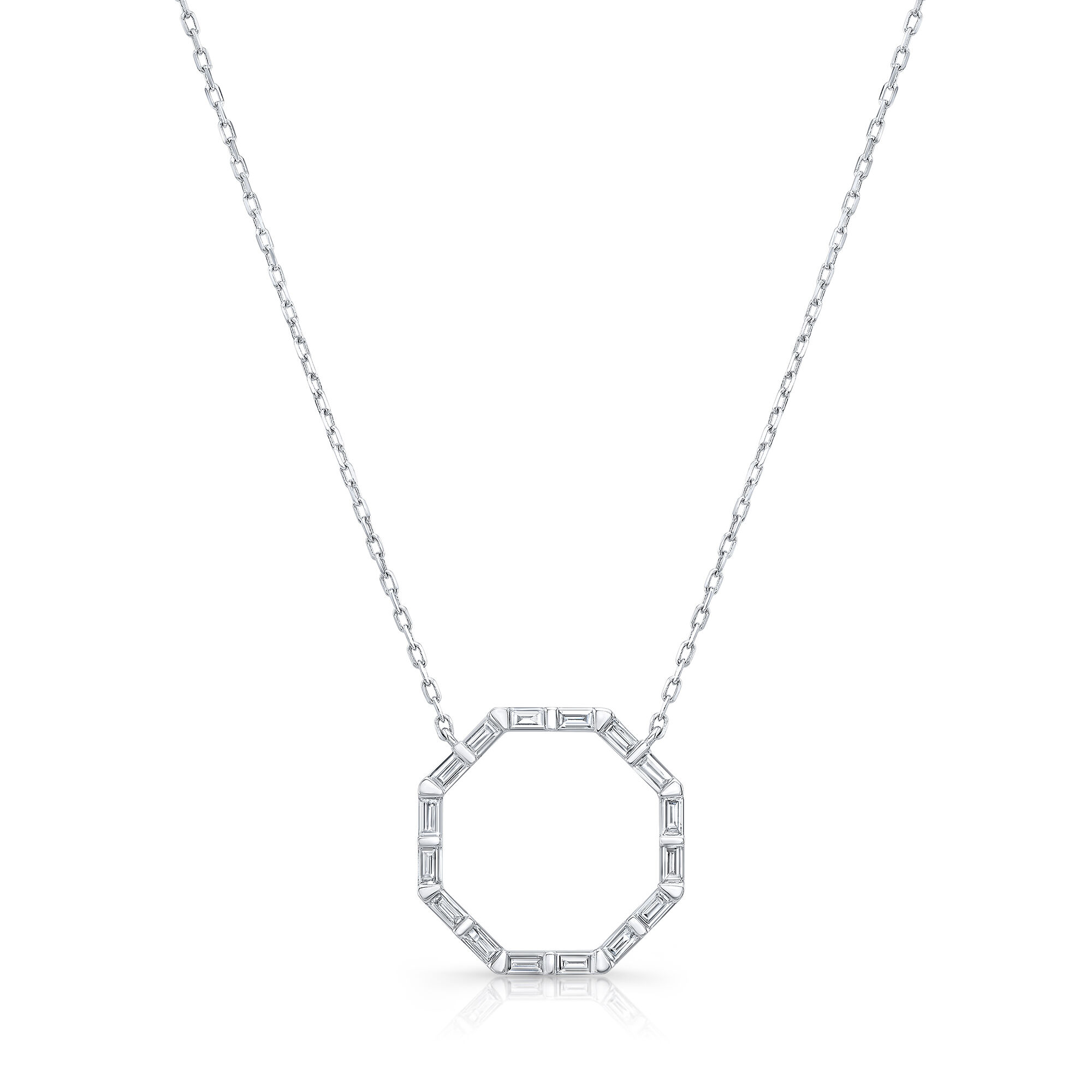 Icons White Gold and Diamond Pendant