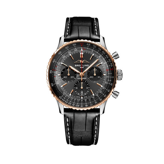 Navitimer B01 Automatic Chronograph 43 mm Stainless Steel and Red Gold - Limited Edition image number 0