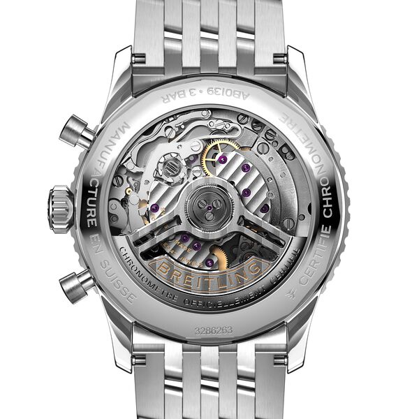 Navitimer B01 41 mm chronographe automatique en acier inoxydable