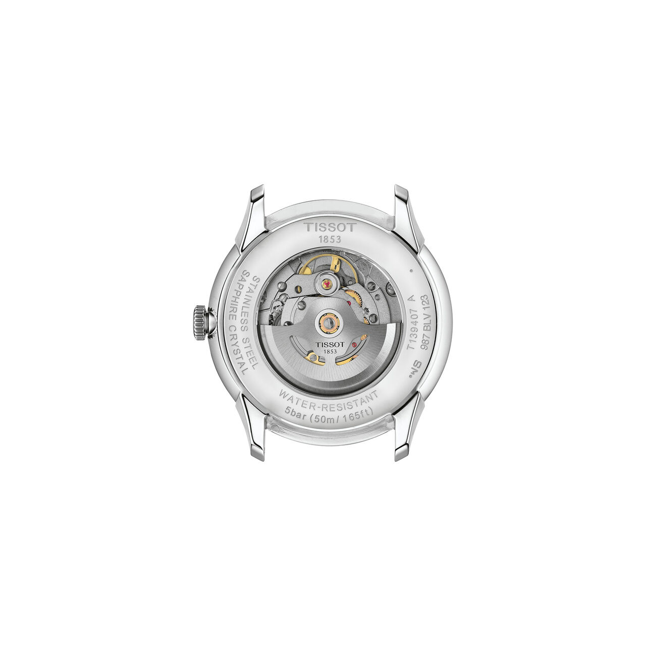 Tissot Chemin des Tourelles 42 mm automatique en acier inoxydable image number 3