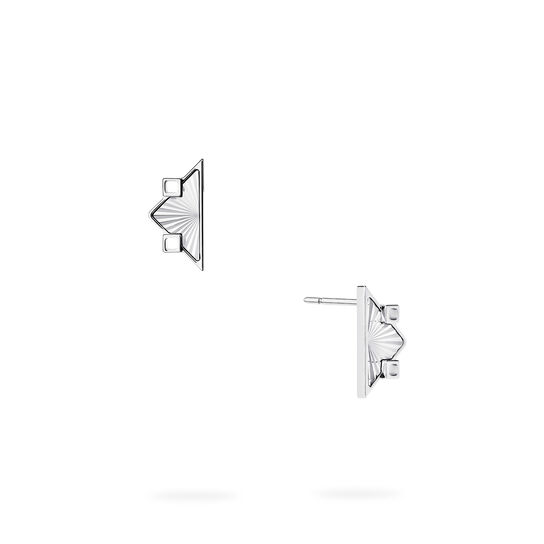 Birks Muse Silver Earrings image number 0