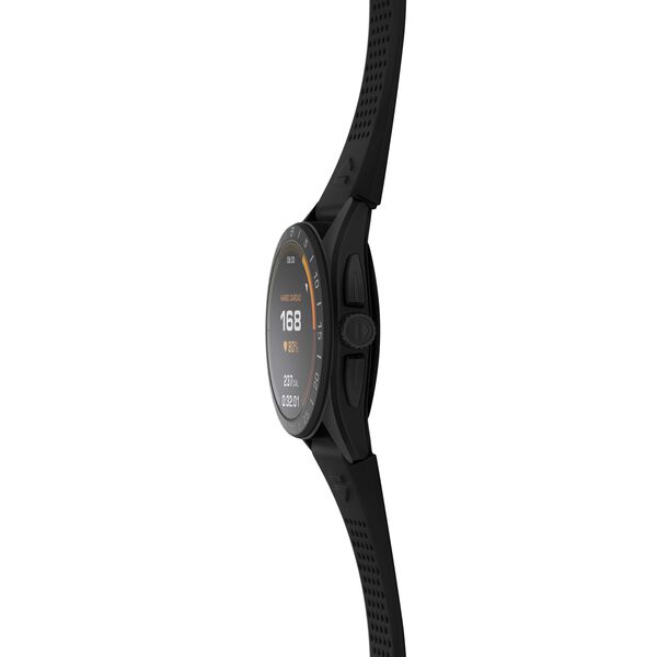 Montre intelligente Connected Calibre E4 45 mm en titane