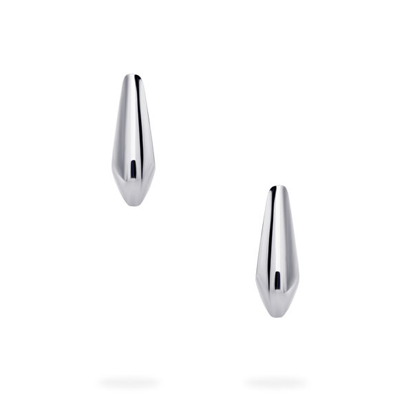 Sterling Silver 15 mm Huggie Earrings