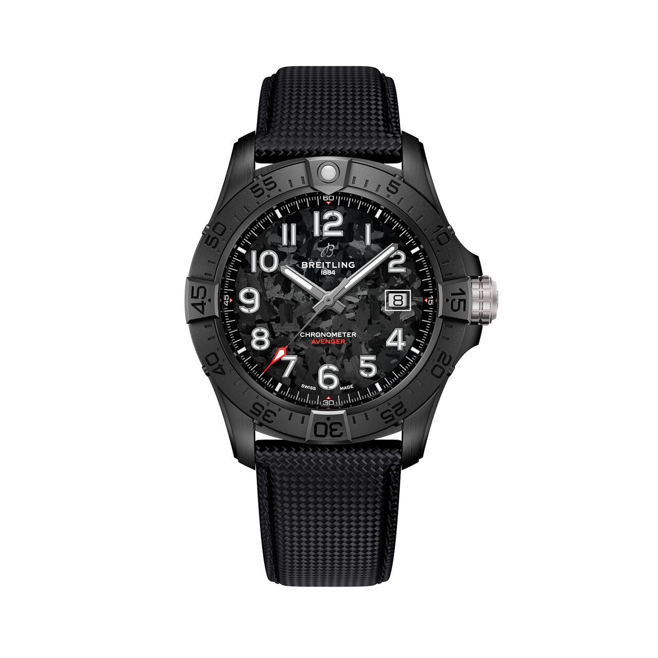 Breitling Avenger Night Mission B01 42 mm automatique en titane et ceramique image number 0