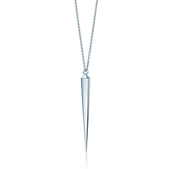 bijoux birks rock pearl silver necklace image number 0