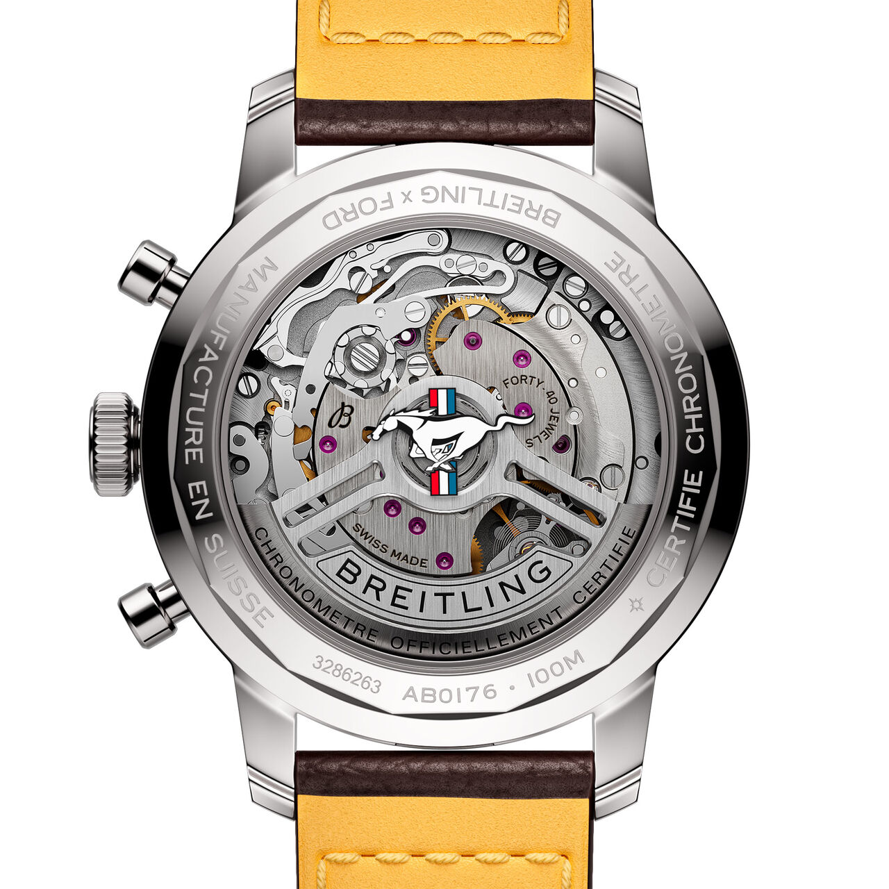 Breitling TopTime BO1 Ford Mustang Automatic Chronogra AB01762A1L1X1 Front image number 1