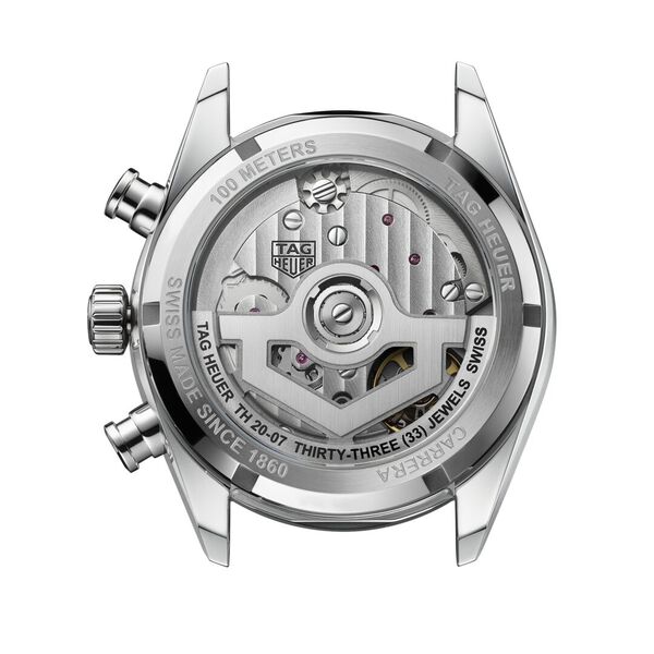 Carrera Automatic Chronograph 39 mm Stainless Steel