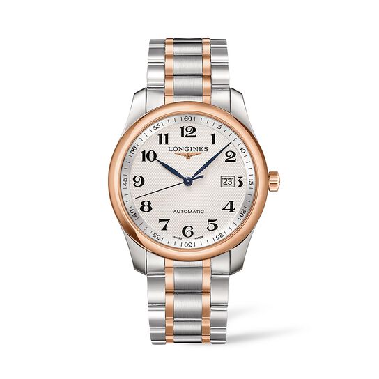 longines master automatic 40 mm rose gold steel l2.793.5.79.7 front image number 0