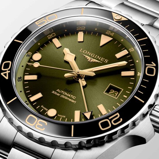 Longines HydroConquest GMT 43 mm Stainless Steel L3.890.4.06.6 image number 2