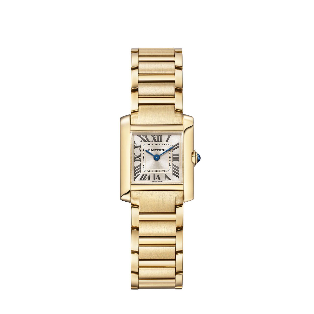Cartier Tank Française Small Model Quartz 21 X 25 mm Yellow Gold CRWGTA0344 Front image number 0