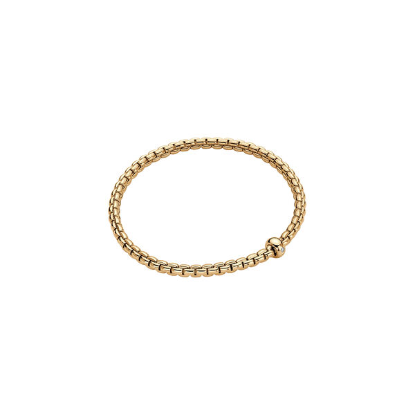 Eka Tiny Flex'it Yellow Gold and Diamond Bracelet