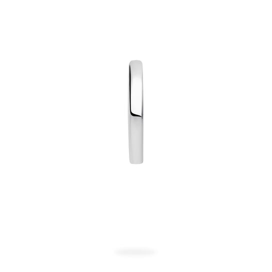 Birks Essentiels Boucle d&rsquo;oreille anneau simple pour homme en argent sterling image number 1