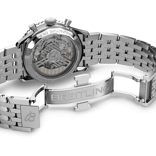 Navitimer B01 41 mm chronographe automatique en acier inoxydable