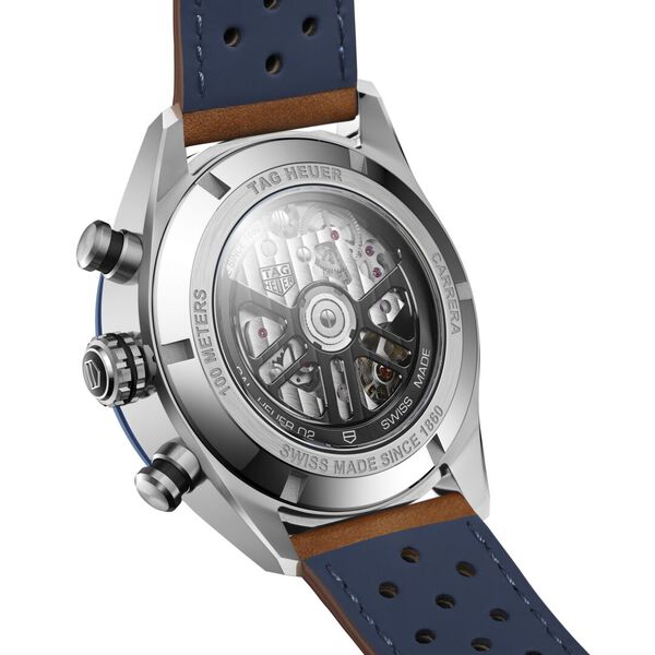 Carrera Automatic Chronograph 44 mm Stainless Steel