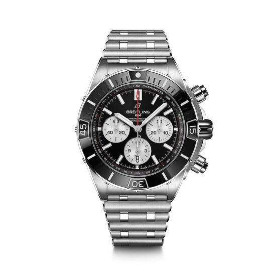 breitling-super-chronomat-b01-44-steel-black-ab0136251b1a1-front image number 0