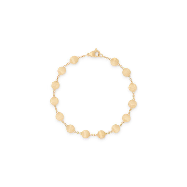Bracelet boules Africa en or jaune