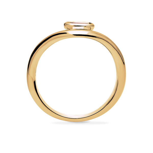 Yellow Gold Ruby Ring