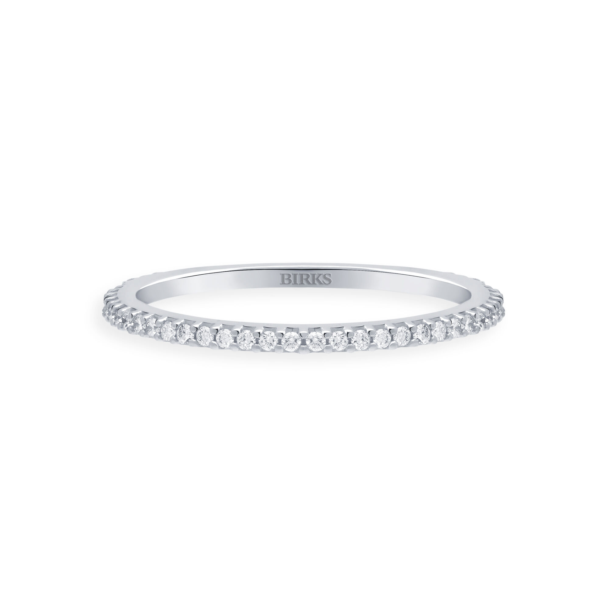 White gold stackable wedding bands discount