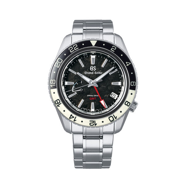 Sport 'Hotaka Peaks' 44 mm spring drive GMT en acier inoxydable