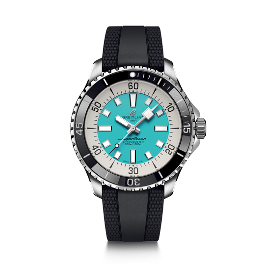 Breitling Superocean Automatic 44 Steel - Turquoise image number 0