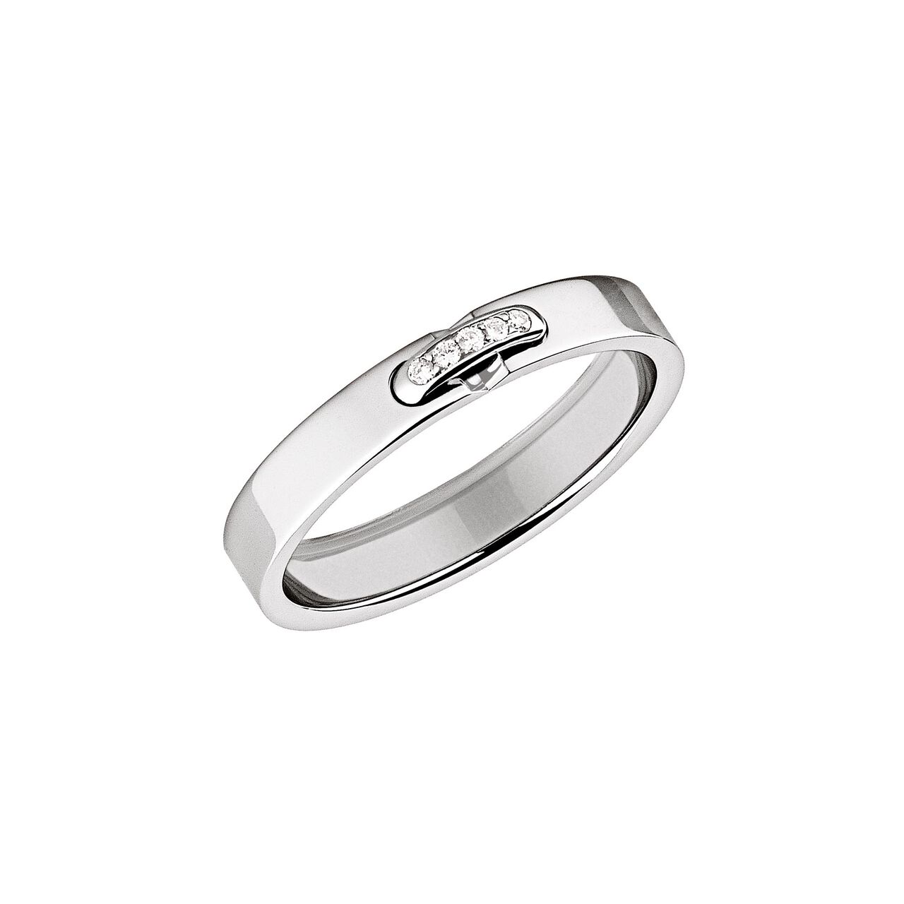 Chaumet Liens ÉVidence Platinum Diamond Wedding Band image number 0