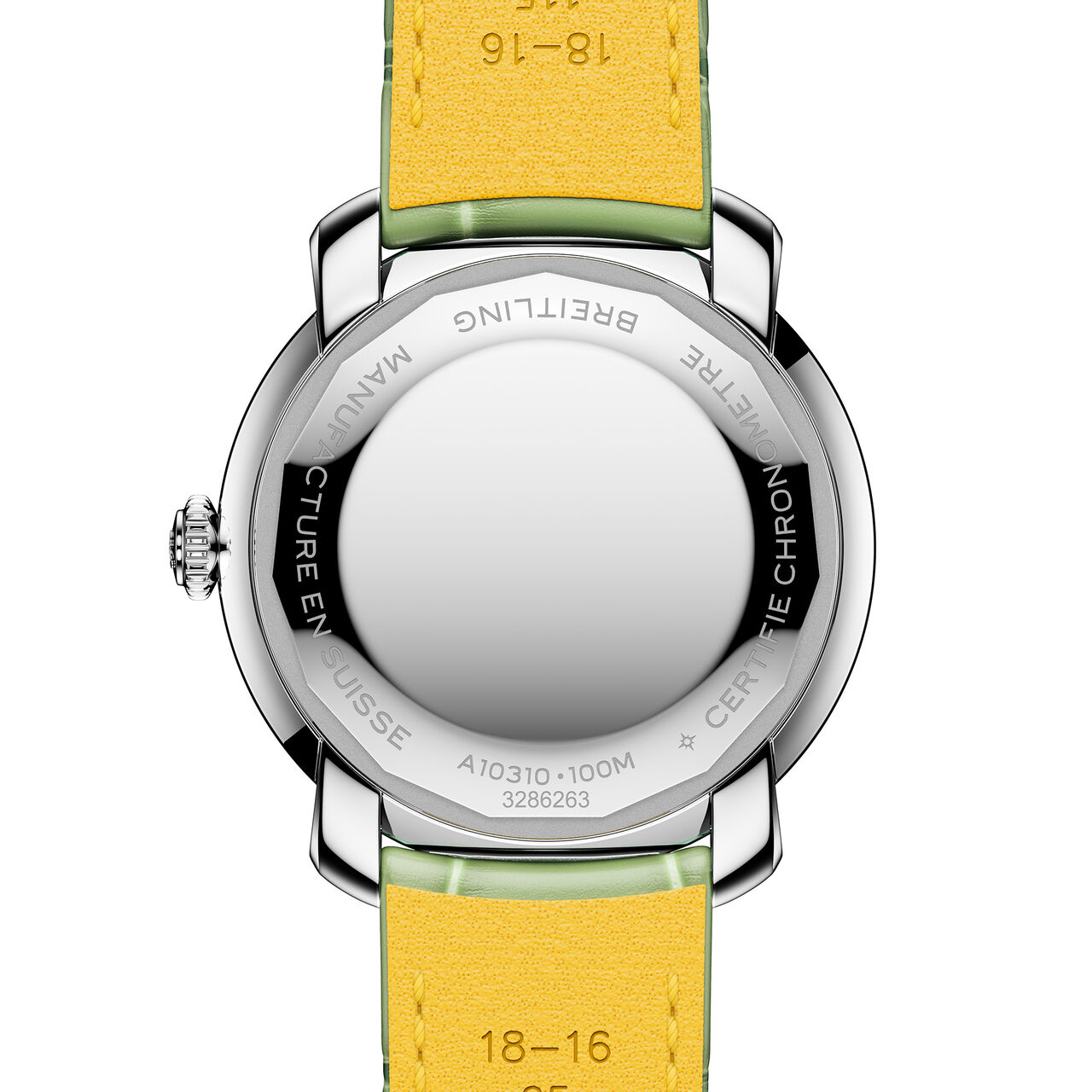 Breitling Lady Premier Automatique 36 mm en acier inoxydable et diamants image number 2