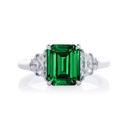 jb star emerald diamond ring 7241 003 front image number 0