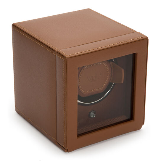 maison birks wolf cub cognac winder with cover 461127 image number 1