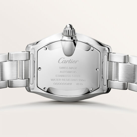 Cartier Roadster 42 x 35 mm automatique en acier inoxydable, moyen mod&egrave;le image number 5