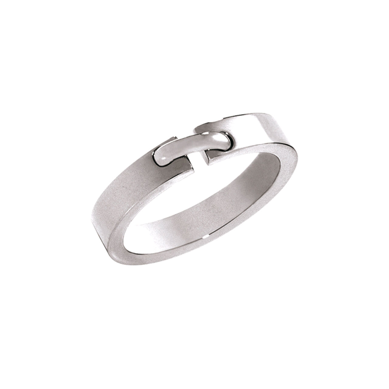 maison birks chaumet liens evidence white gold wedding band 080224 image number 0