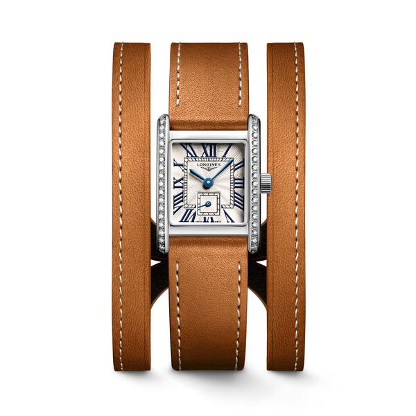 Mini DolceVita Quartz 21 X 29 mm Stainless Steel and Diamond
