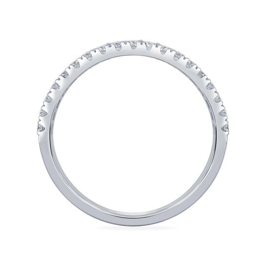 Bague fine en diamants image number 3