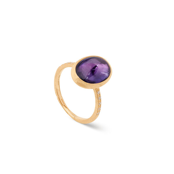 Bague Siviglia Colour en or jaune avec améthyste