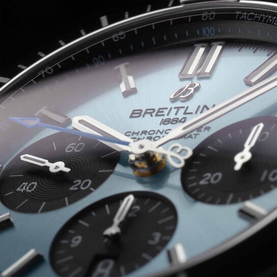 Breitling Chronomat B01 Automatic Chronograph 42 mm Platinum and Stainless Steel image number 2