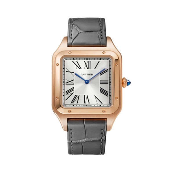 Santos-Dumont Extra Large Manual 47 mm X 34 mm Rose Gold