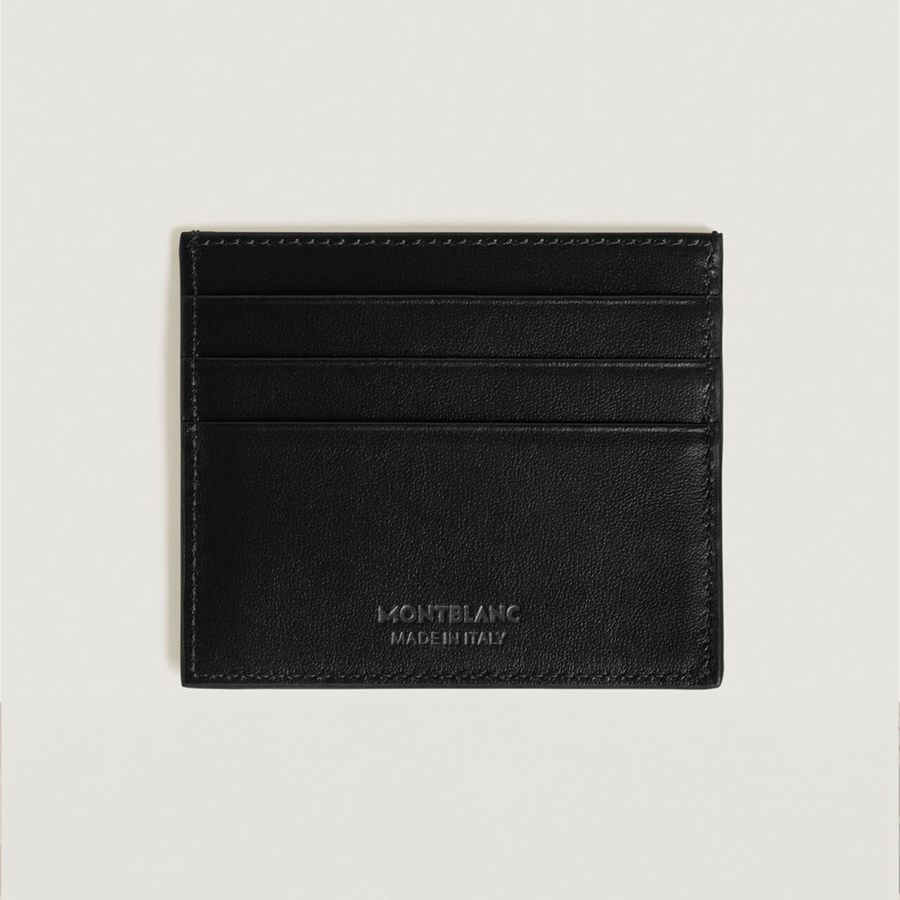 Porte-cartes Montblanc Meisterst&uuml;ck noir &agrave; 4 compartiments image number 3