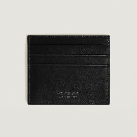 Porte-cartes Montblanc Meisterst&uuml;ck noir &agrave; 4 compartiments image number 3