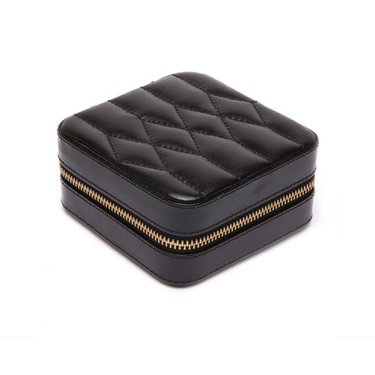 maison birks wolf caroline black zip travel case 329971 image number 1