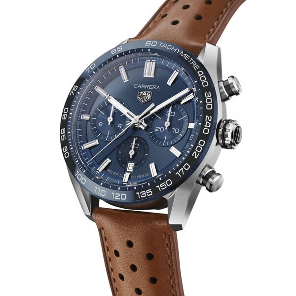 Carrera Automatic Chronograph 44 mm Stainless Steel
