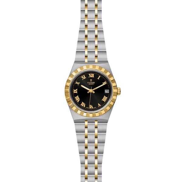 TUDOR Royal Automatic 34 mm Yellow Gold, Stainless Steel and Diamond