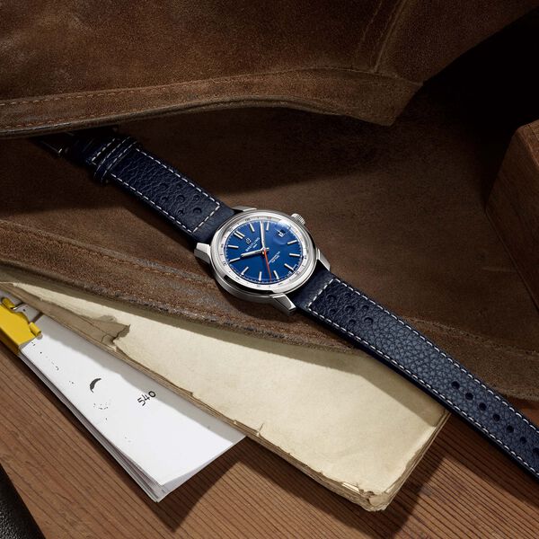 Top Time 38 mm automatique en acier inoxydable