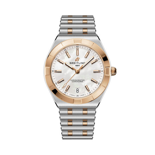Breitling Chronomat Automatic 36 mm Stainless Steel and Red Gold image number 0
