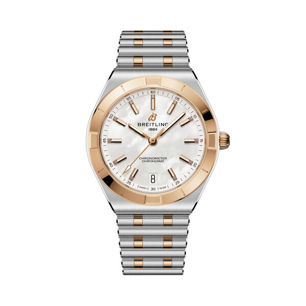 Chronomat Automatic 36 mm Stainless Steel and Red Gold