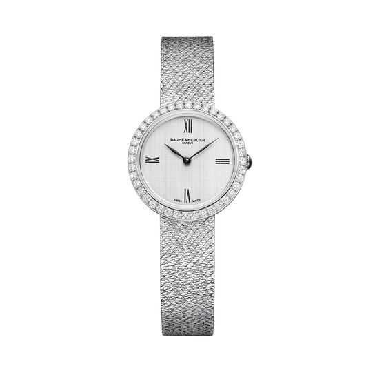 Baume & Mercier Joia Quartz 28 mm Stainless Steel and Diamond MOA10850  image number 0