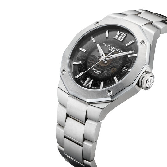 Baume & Mercier M0A10702 Riviera Automatic 42 mm Stainless Steel Side 2 image number 4