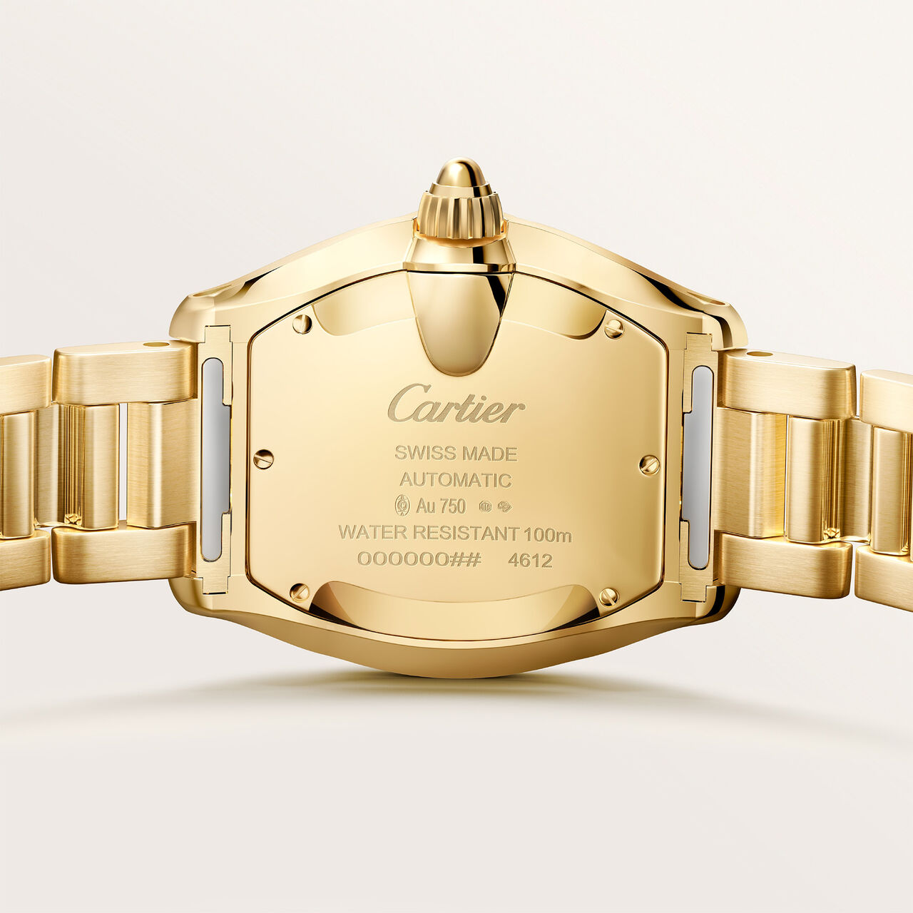 Cartier Roadster Medium Automatic 42 X 35 mm Yellow Gold image number 5