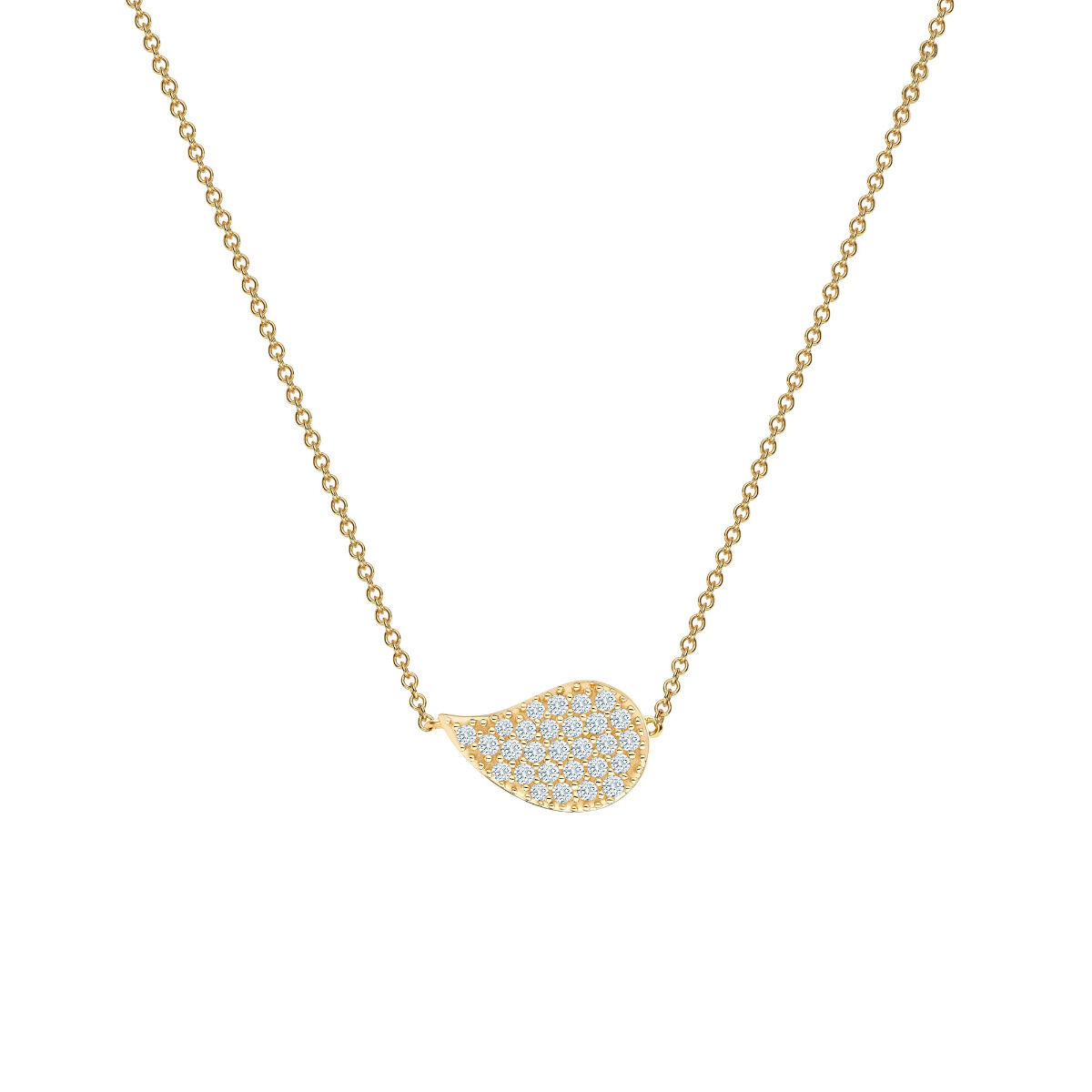Necklace gold with diamond store
