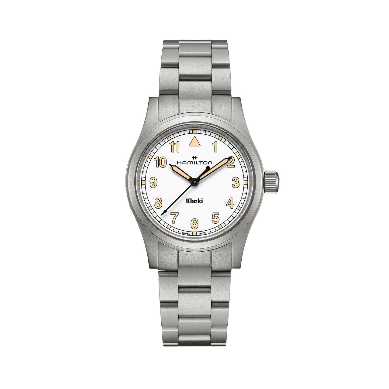 Hamilton Khaki Field 38 mm quartz en acier inoxydable image number 0